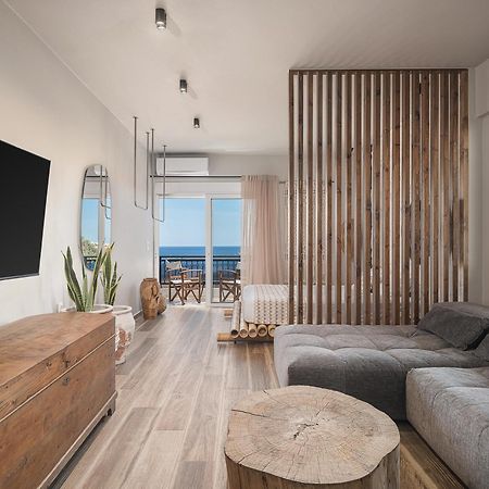 Cancun Deluxe Apartment Hriszí Aktí Haniá Kültér fotó