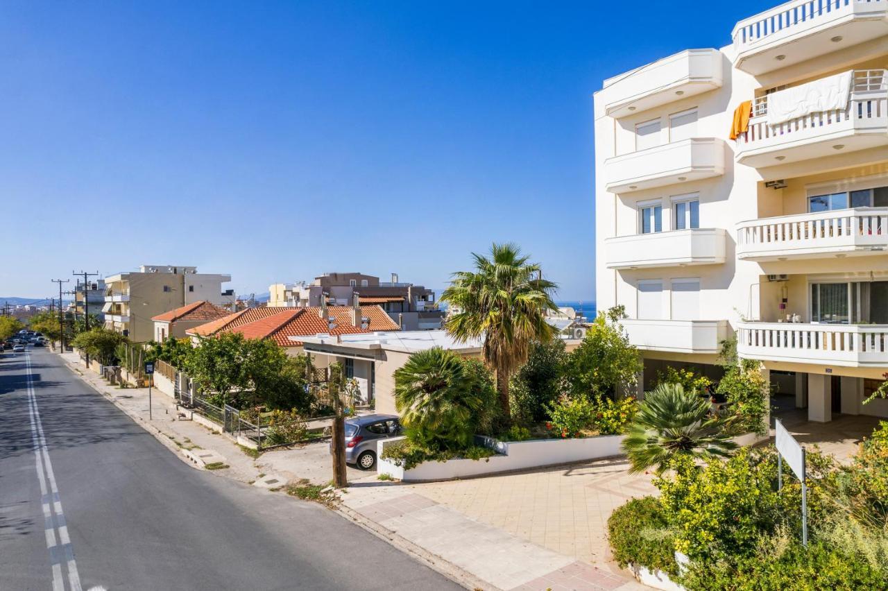 Cancun Deluxe Apartment Hriszí Aktí Haniá Kültér fotó
