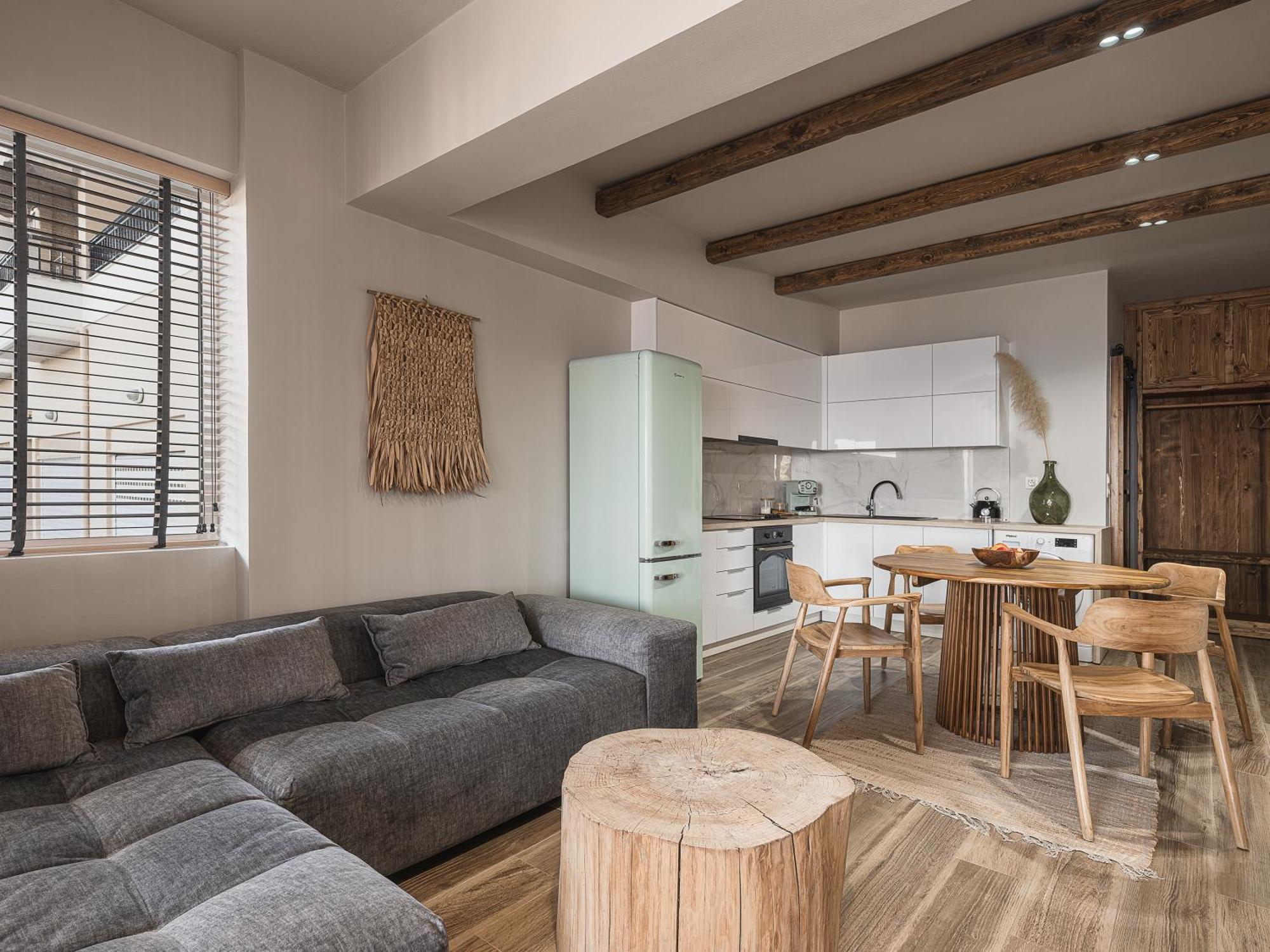Cancun Deluxe Apartment Hriszí Aktí Haniá Kültér fotó