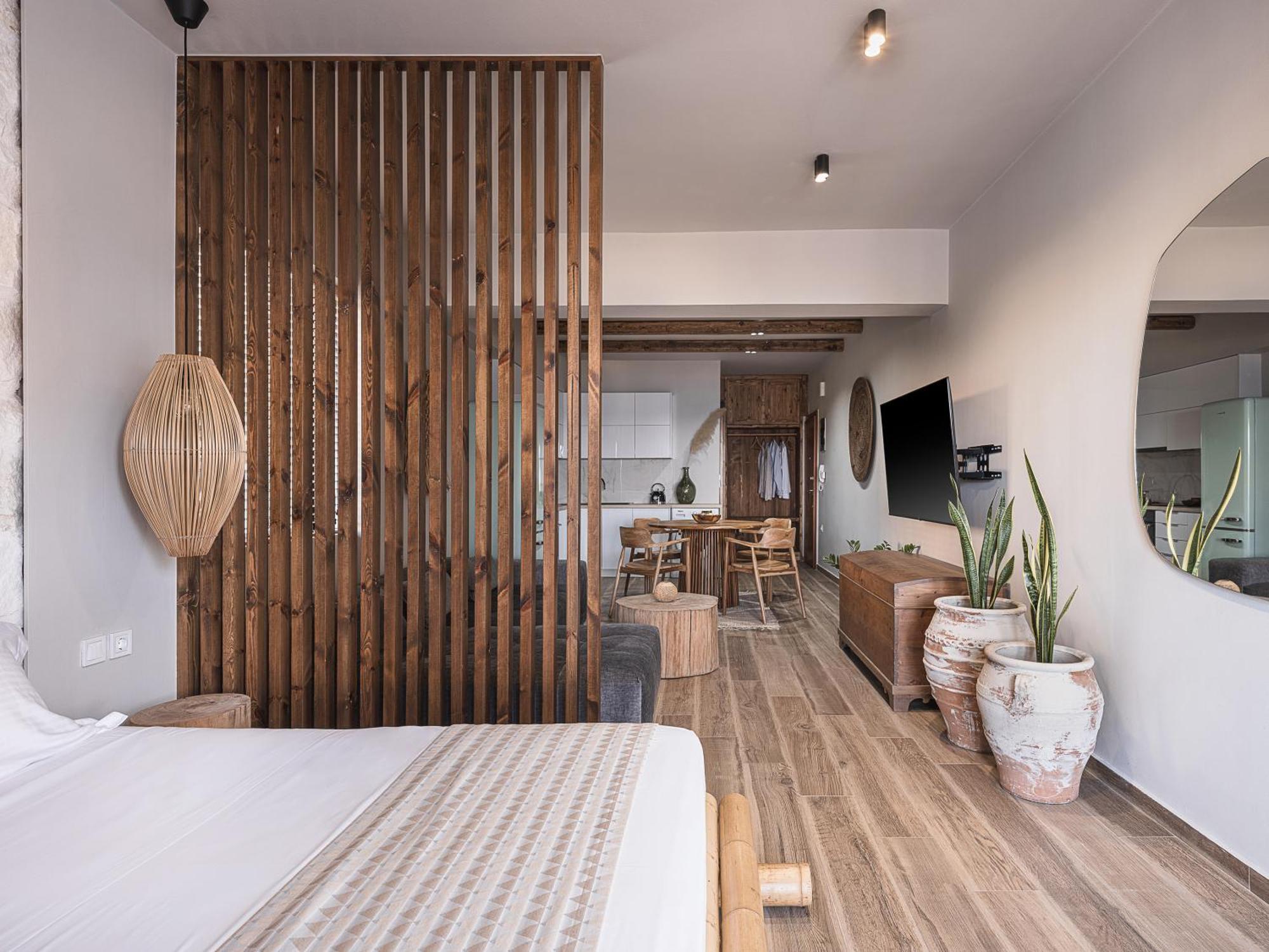 Cancun Deluxe Apartment Hriszí Aktí Haniá Kültér fotó