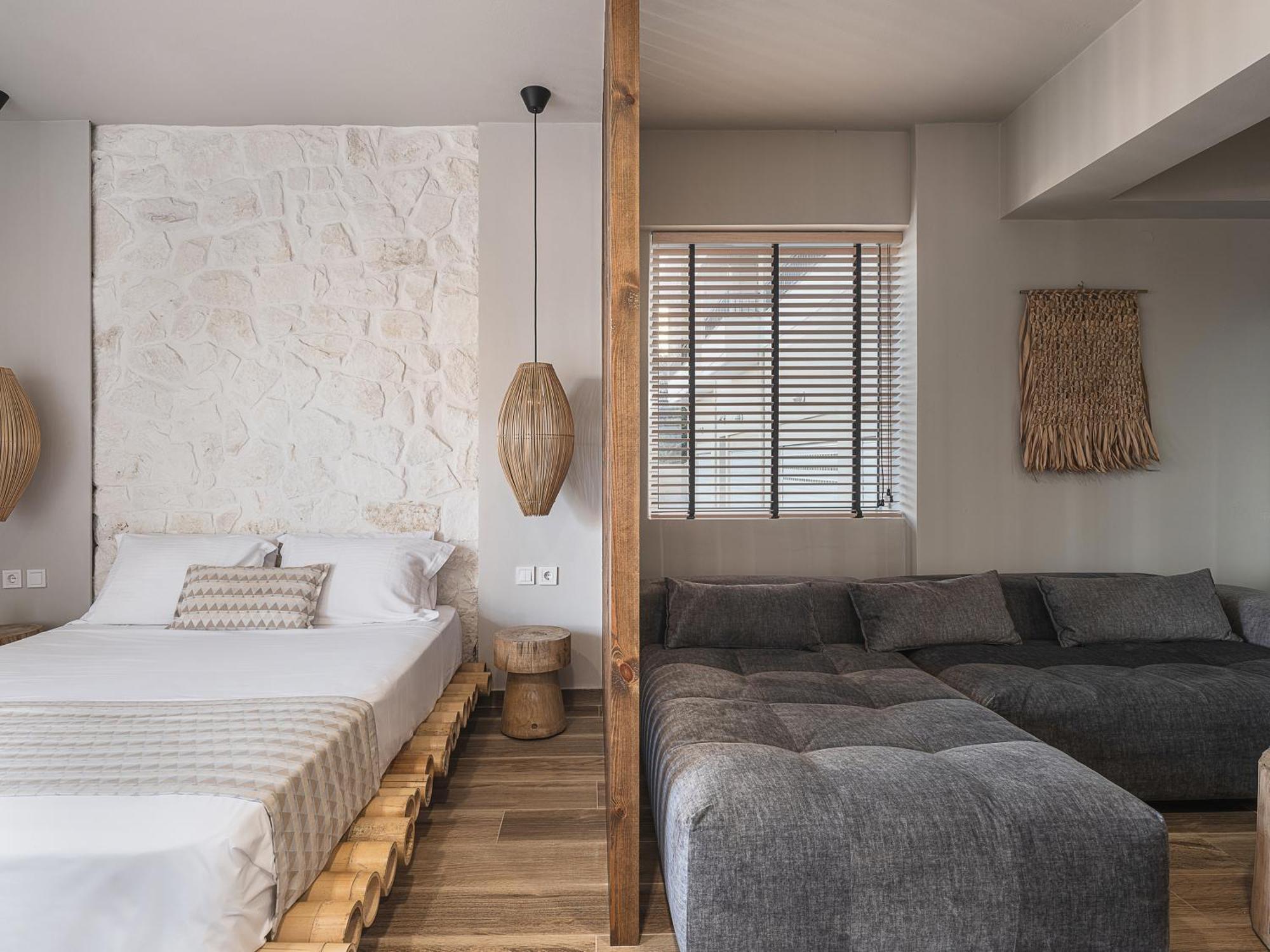 Cancun Deluxe Apartment Hriszí Aktí Haniá Kültér fotó